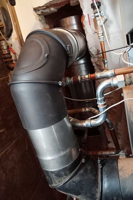 Frezowanie diamentowe kominów montaż wkładów kwasoodpornych i ceramiki