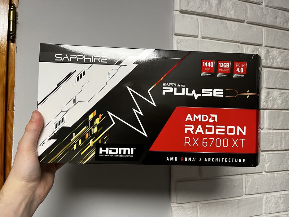 Karta graficzna Sapphire AMD Radeon Rx 6700 xt 12 GB