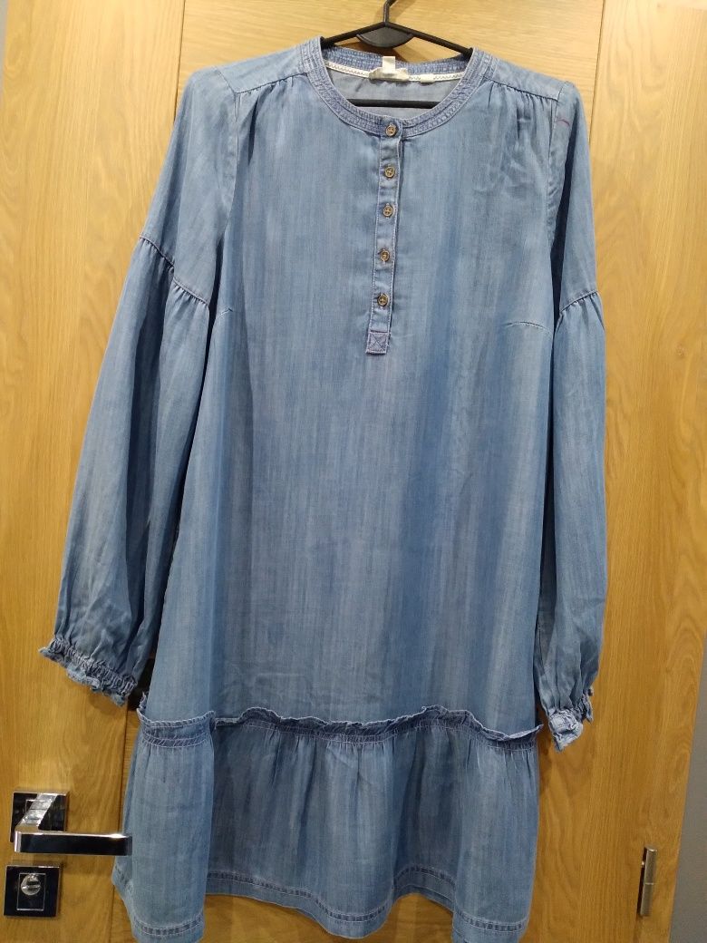 Jeansowa sukienka rozm M/L Fat Face