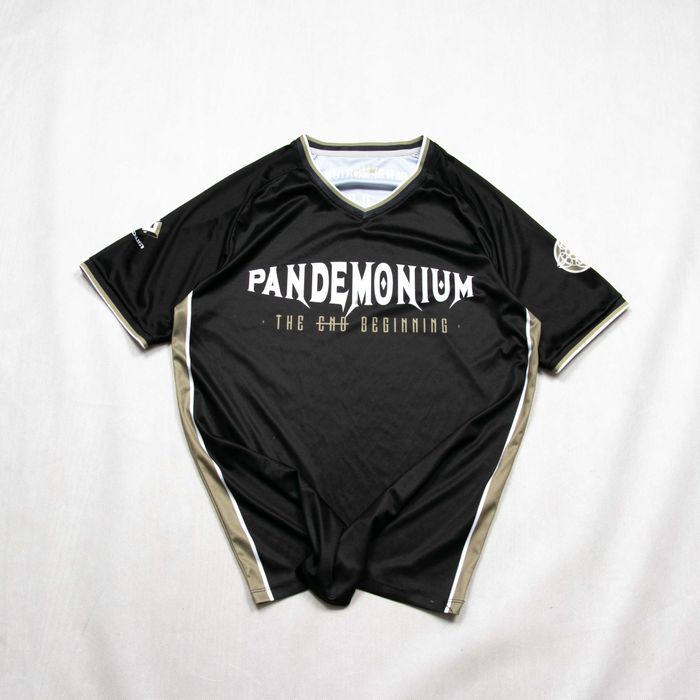 Pandemonium t-shirt jersey L/XL slim  gabber hardcore