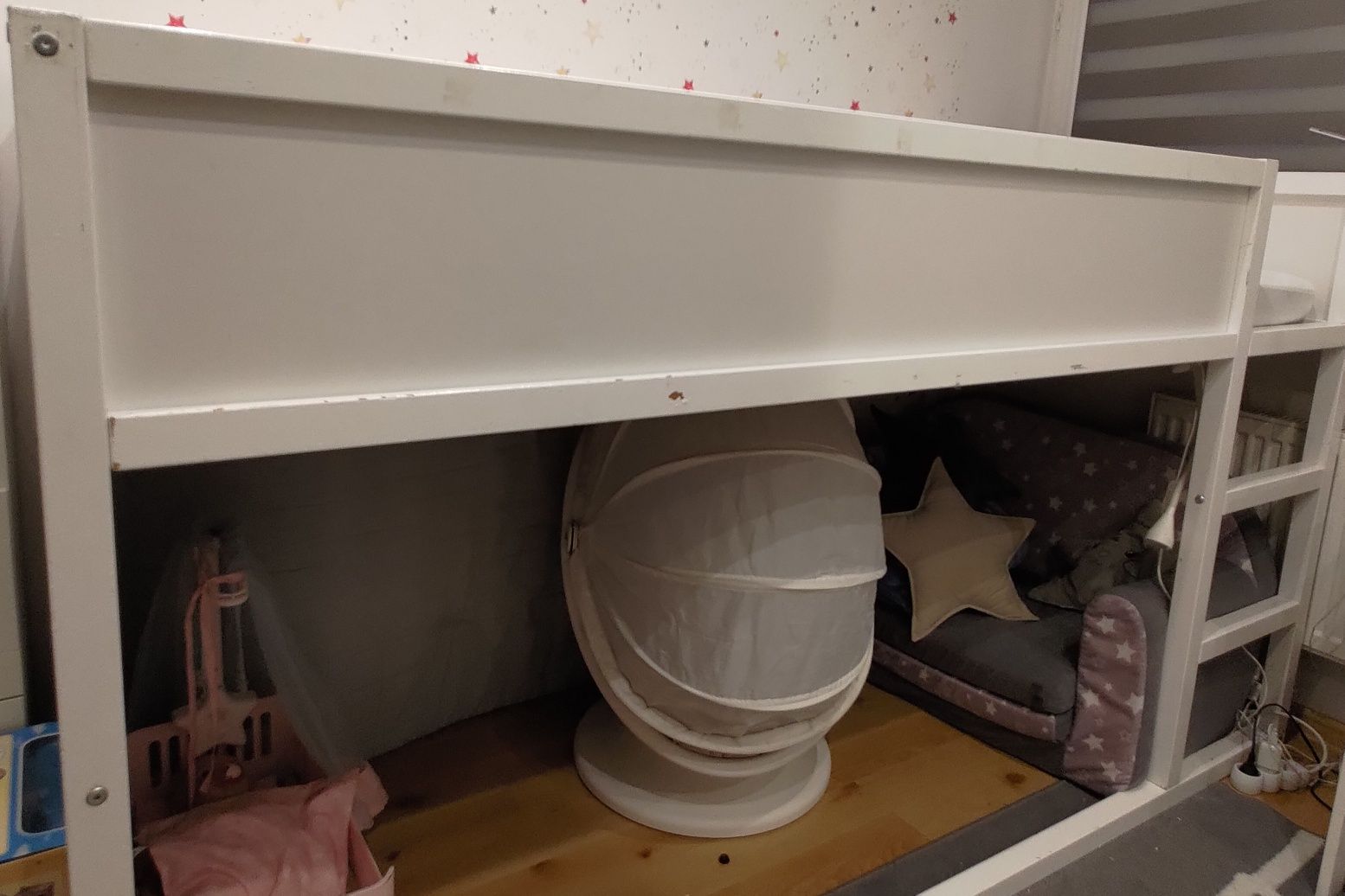Łóżko Ikea Kura białe ZAREZERWOWANE