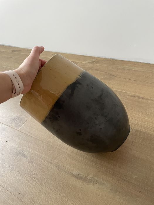 Doniczka oslonka obi postarzana duza