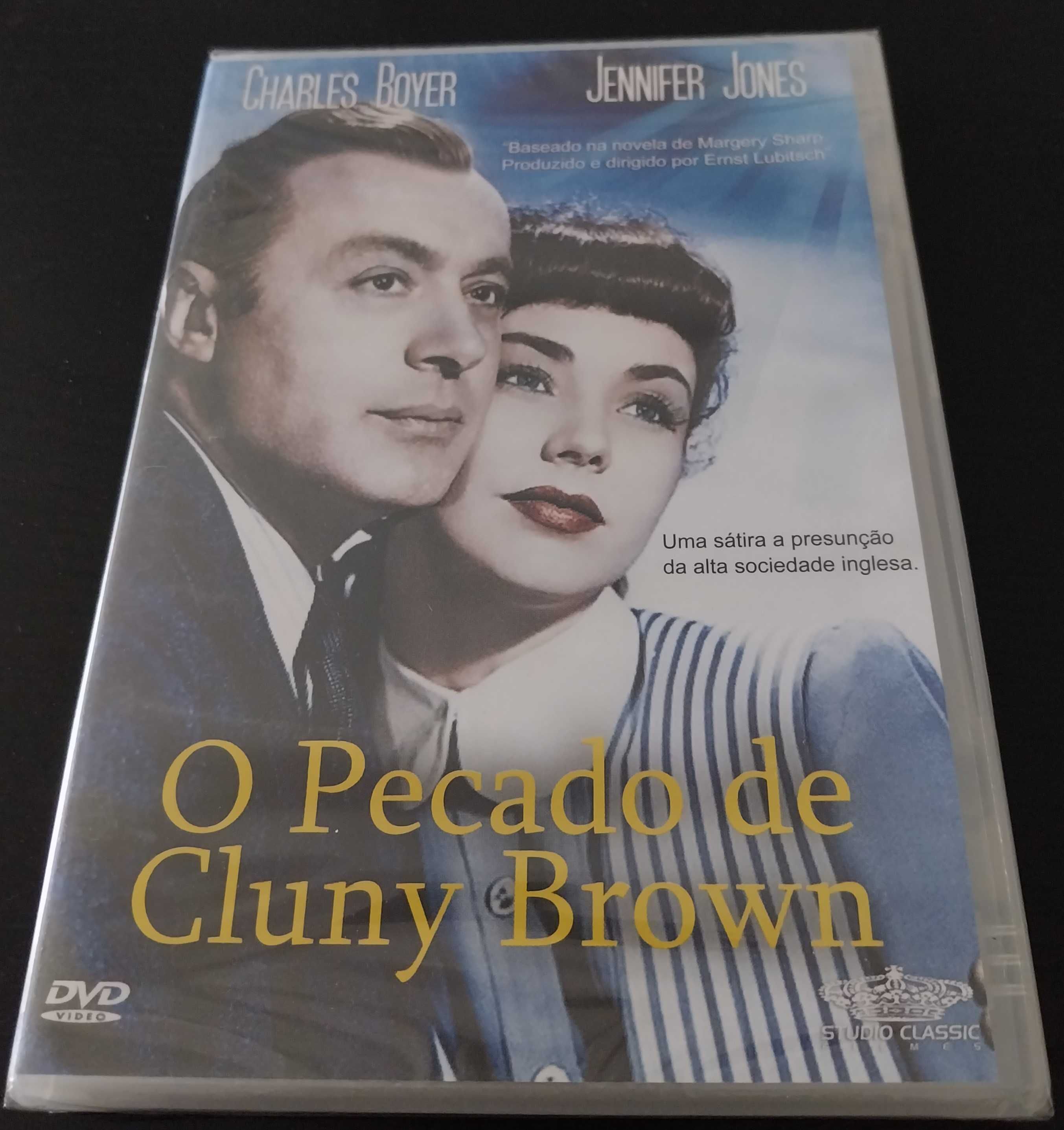 DVD “O pecado de Cluny Brown”, de Ernst Lubitsch. Muito raro.