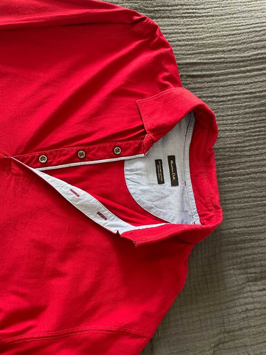 Massimo Dutti | Polo de manga comprida - XL