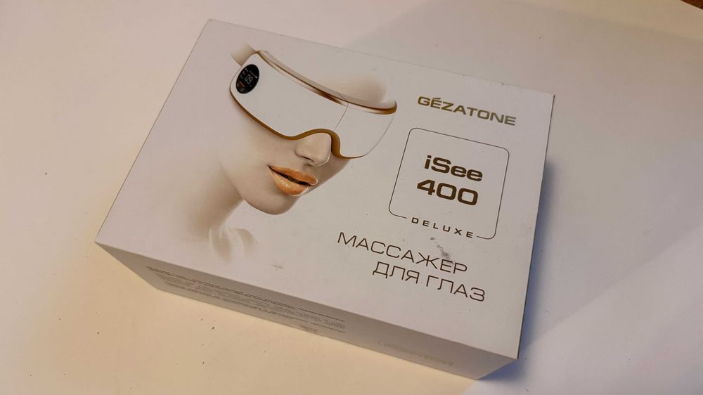 Масажер для очей Gezatone iSee 400 Deluxe — новий, у коробці
