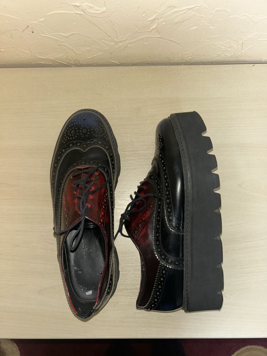 Жіноче взуття (Оксфорди з обшивкою)