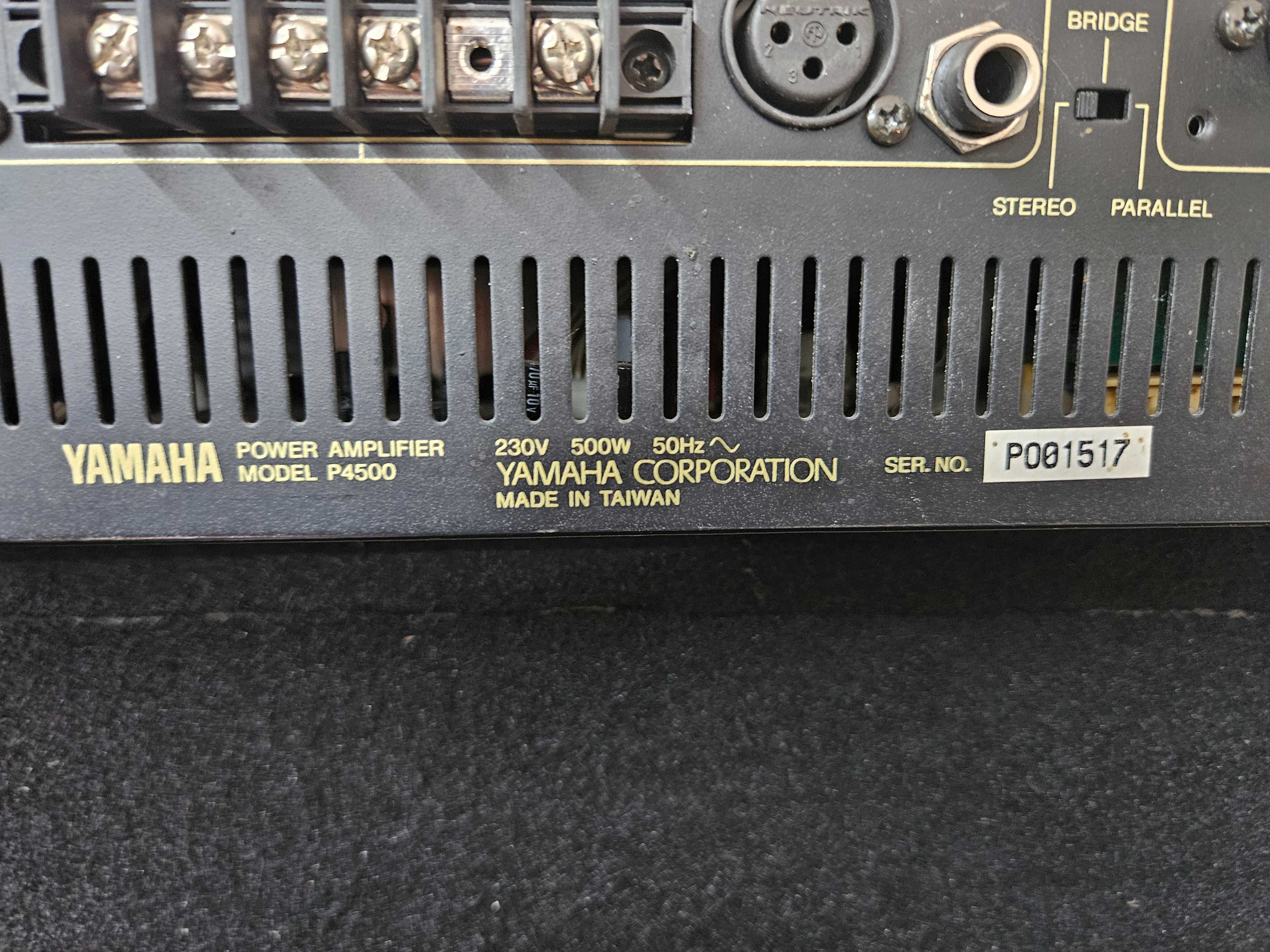 Yamaha P4500 końcówka mocy, wzmacniacz