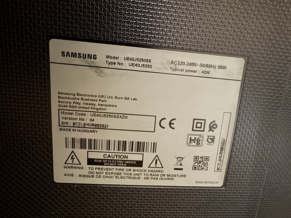 40дюймів! Телевізор Samsung(Smart/T2) з Німеччини