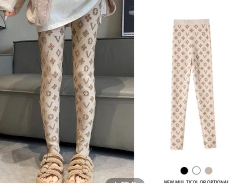 Лосини легінси штани піжама брендові louis vuitton утеплені