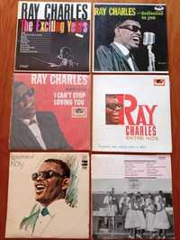 Discos Ray Charles, Billy Eckstine, Billy Daniels, Roy Hamilton