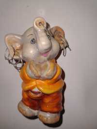 Figurka dla dzieci słoń z kolczykamii