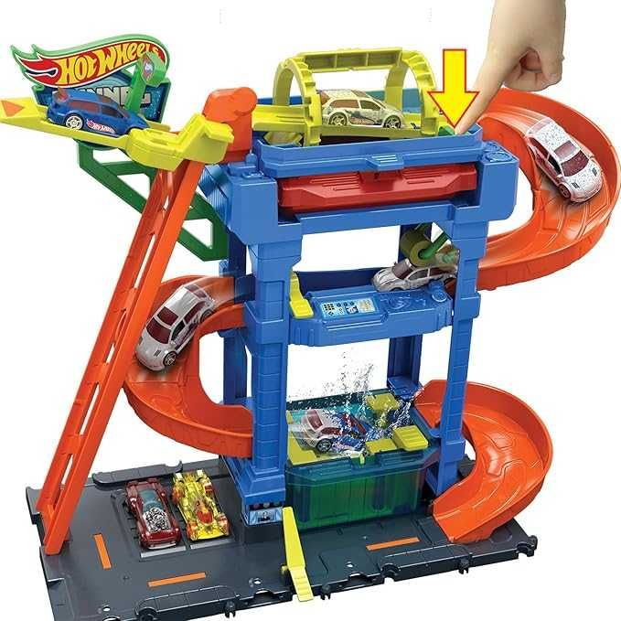 Hot Wheels myjnia odjazdowe zakręty prezent święta