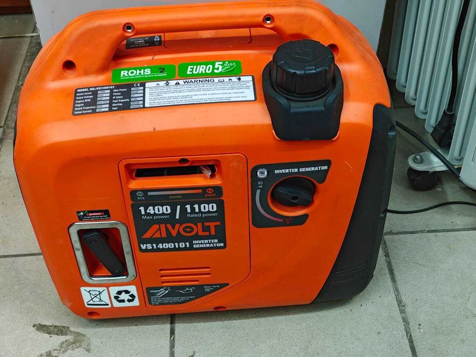 Генератор інверторний AIVOLT надтиха електростанція 60дБ Німеччина