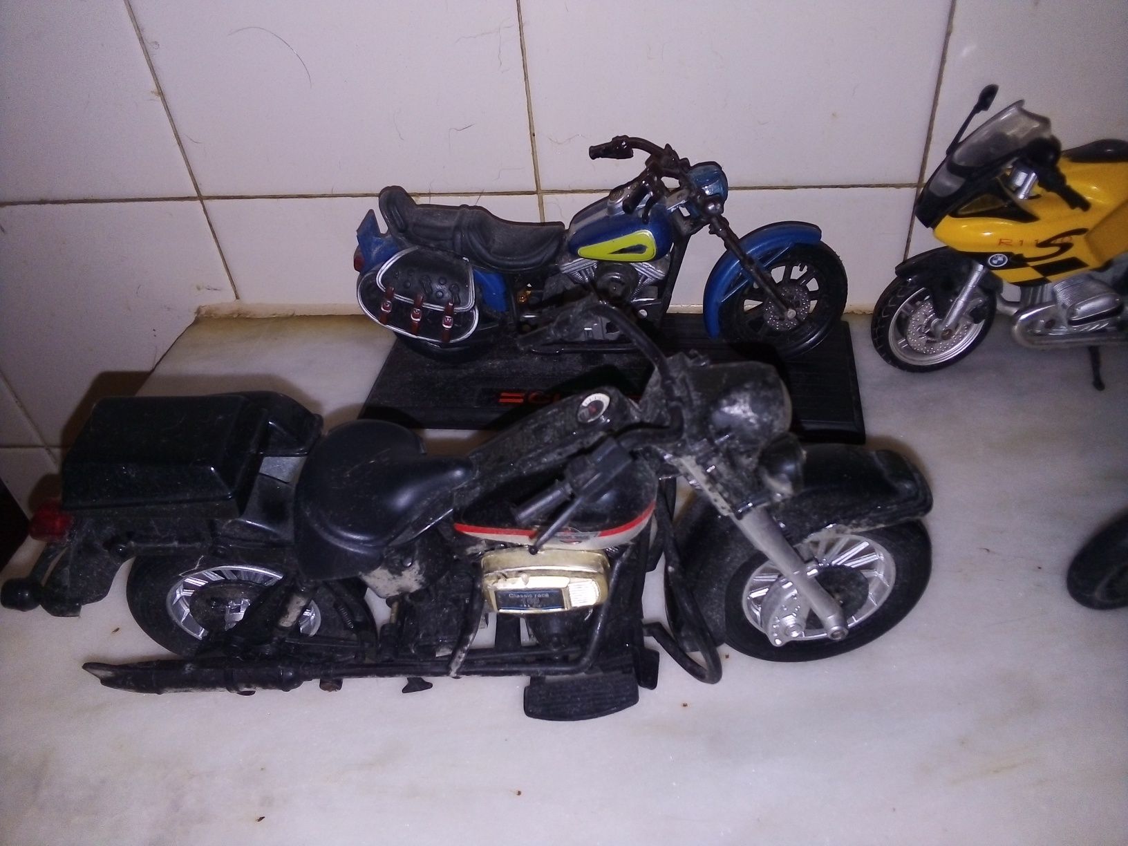 Conjunto de 10 Motas Miniaturas Escala 1:24