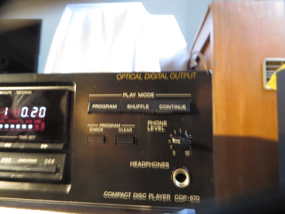 Leitor de C.D.´s Sony