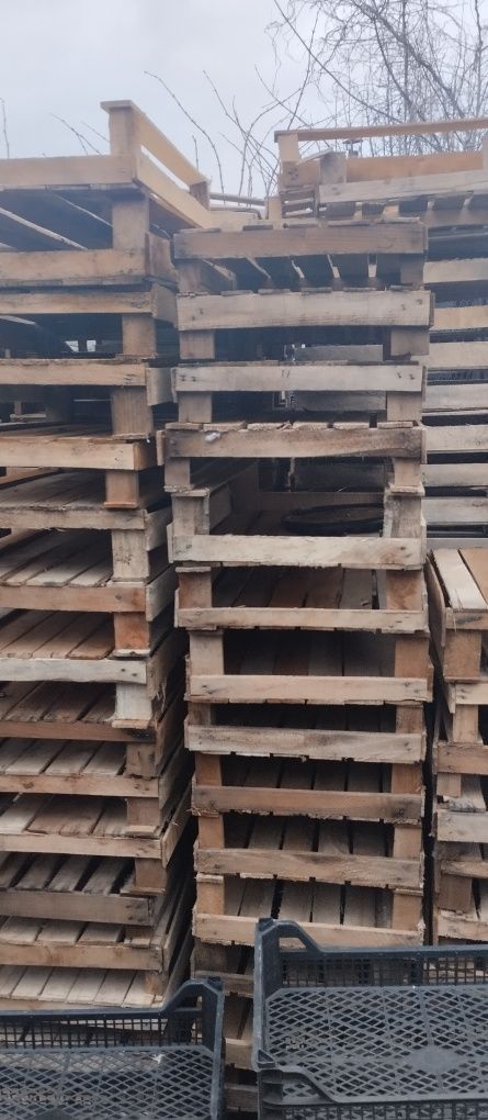 Ящики деревянные много