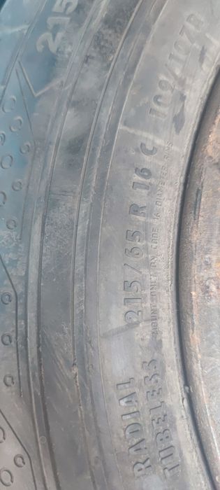 Шина continental 215 65 R16 C 1шт. 2019