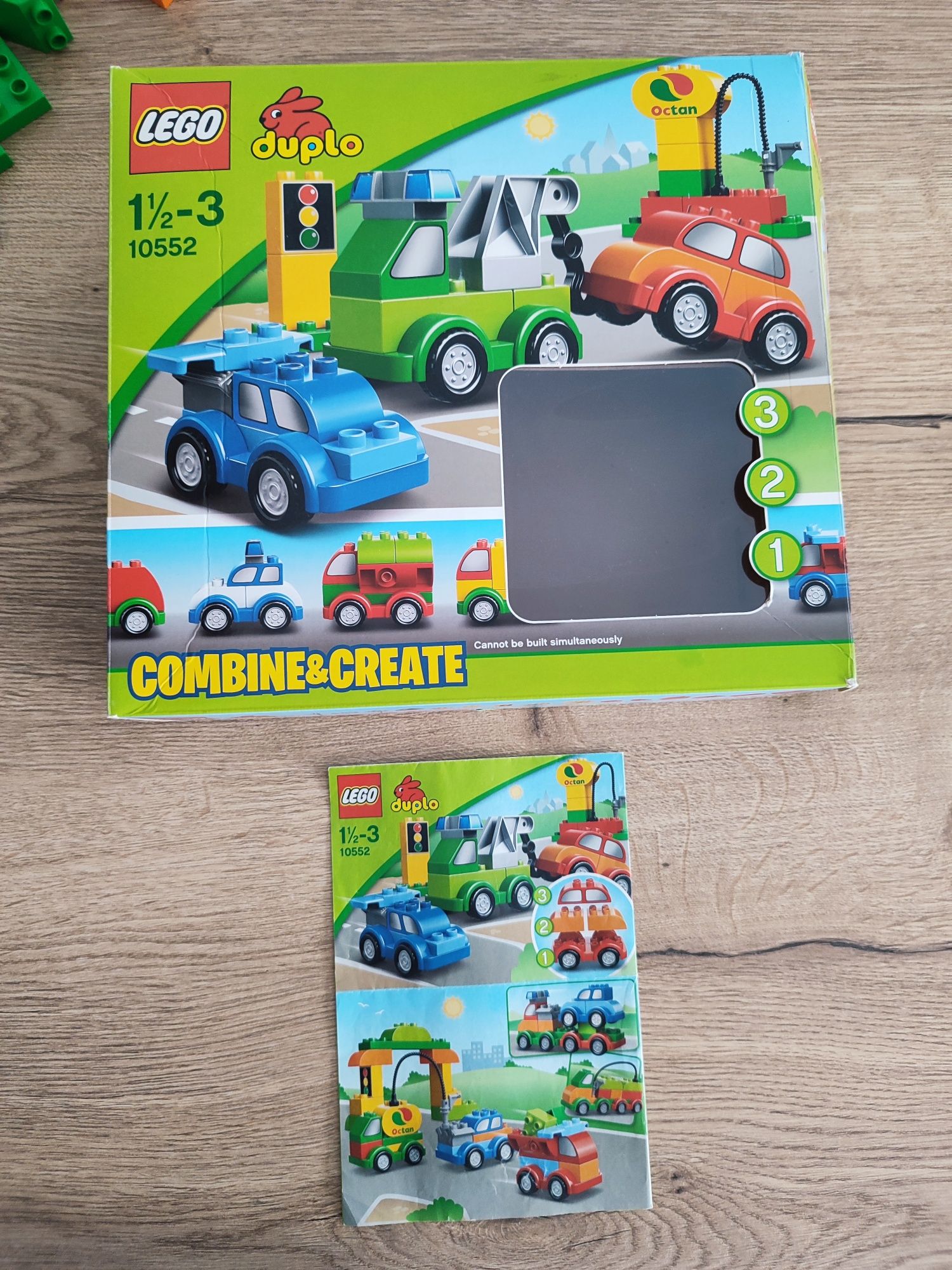 Lego Duplo 10552 Kreatywne auta klocki 1,5-3 lat