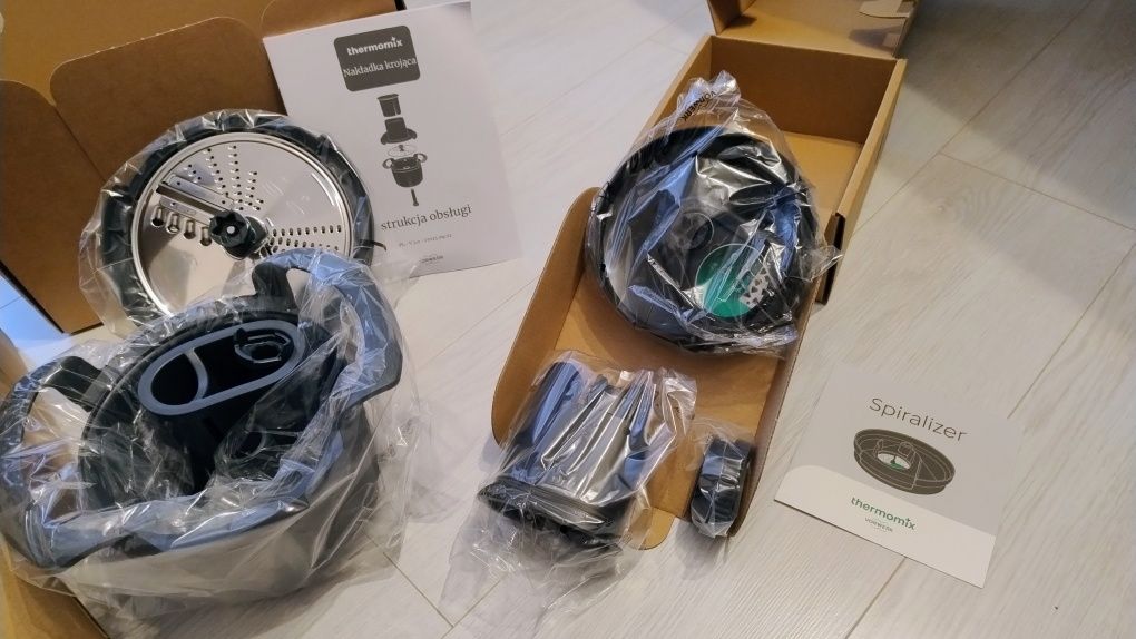 Nakładka krojąca 2.0 + spiralizer TM5 TM6
