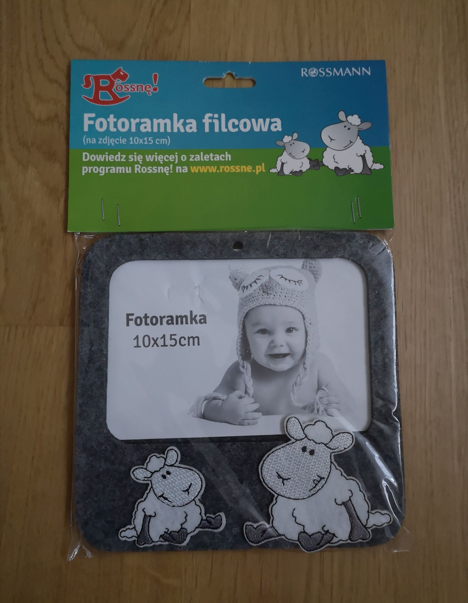 Fotoramka filcowa na zdjęcie format 10x15 cm, nowa