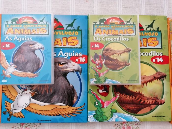 O Mundo Maravilhoso dos Animais + DVDs