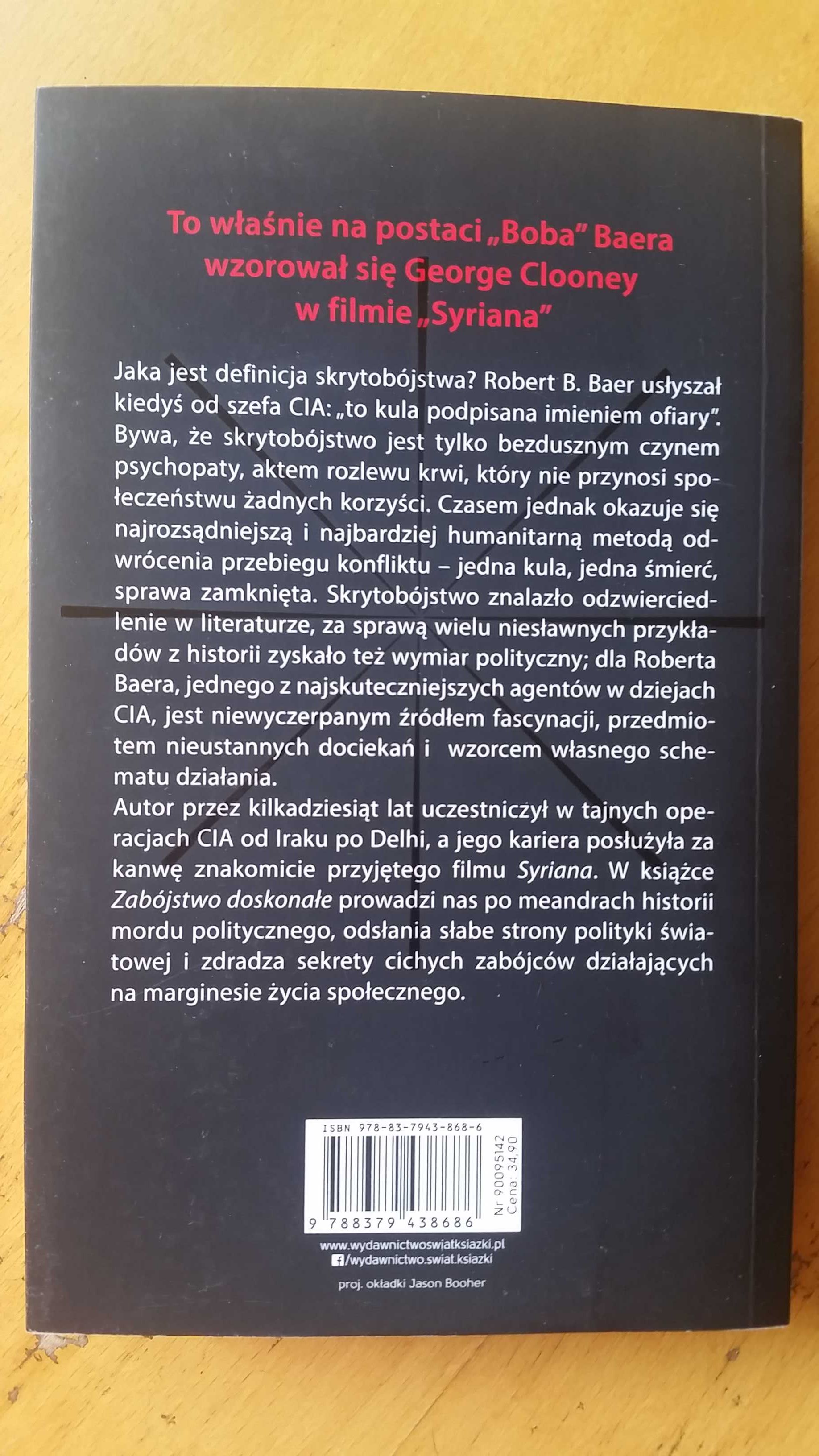Robert Baer Zabójstwo doskonałe