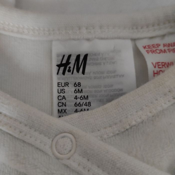 pajac welurowy H&M 68