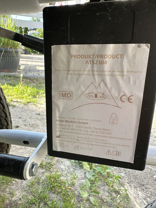 Elektryczny wózek inwalidzki, nowe akumulatory