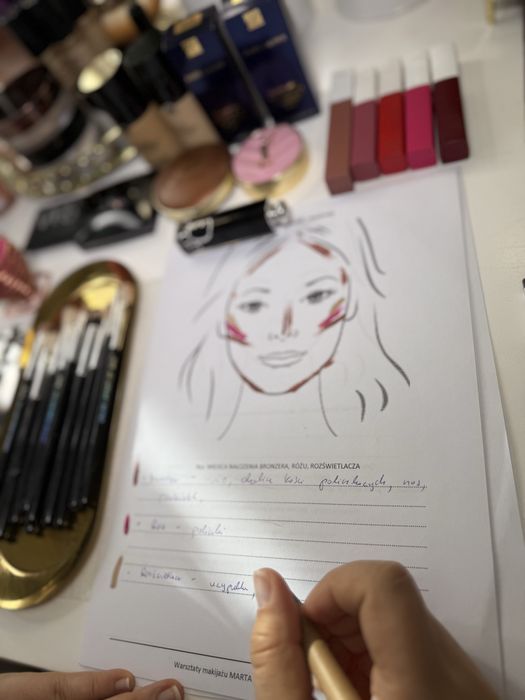 Lekcja makijażu dziennegoi wieczorowego na własny użytek