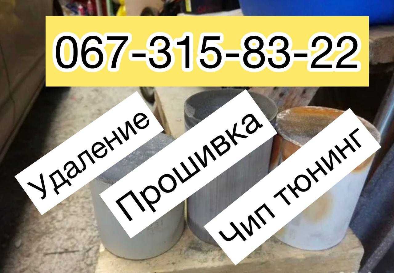 Удалить Видалити каталізатор, прошивка ЕВРО2 Чип-тюнінг СТЕЙДЖ1