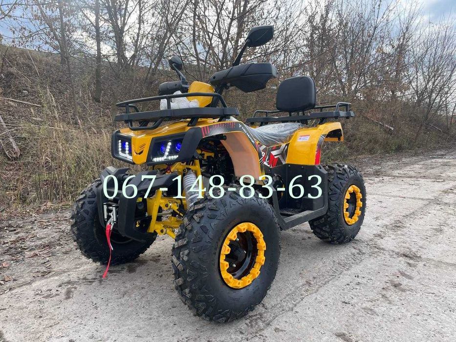 Квадроцикл Comman Scorpion 200cc ЛЕБІДКА Доставка безкоштовна Комман