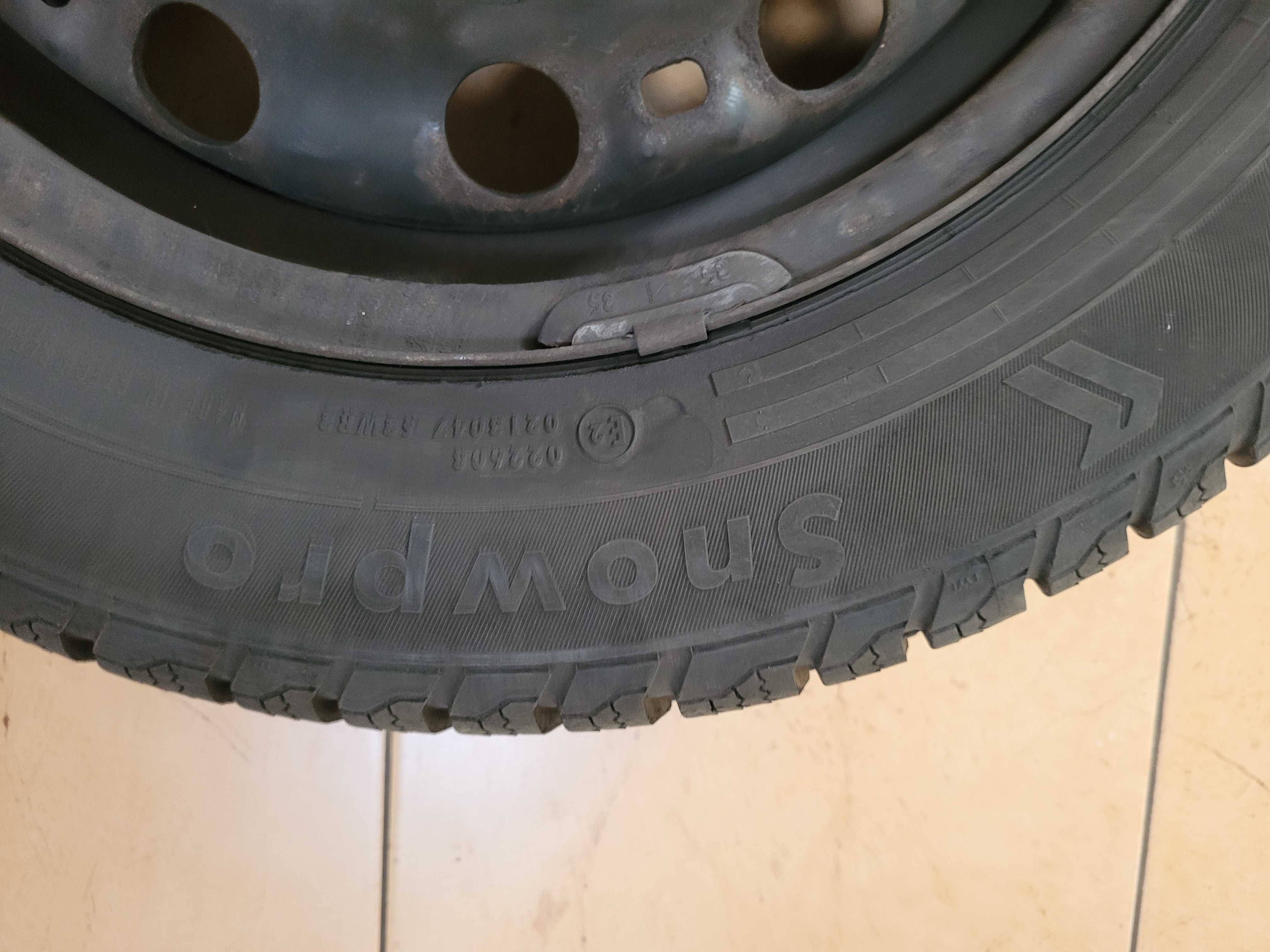 Koła z oponami Kormoran Snowpro 185/65 r15 T88 komplet 4 szt.