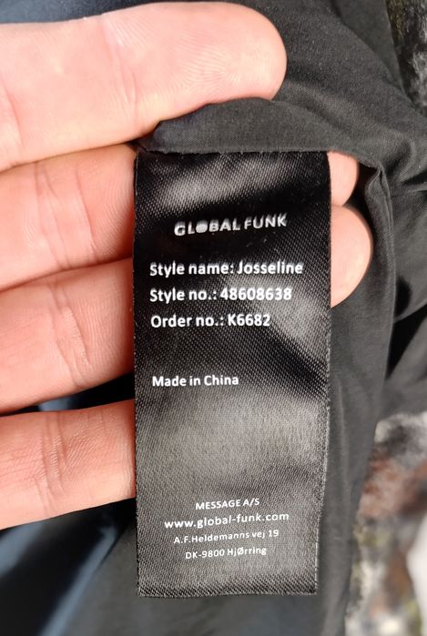 Nowa koszula kurtka damska Global Funk w kratę S – oversize, ciepła, b
