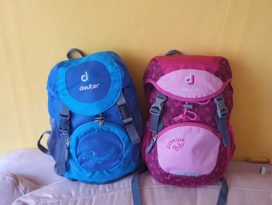 Oryginalny plecak Deuter Schmuse bar dla dziecka 2szt. Komplet