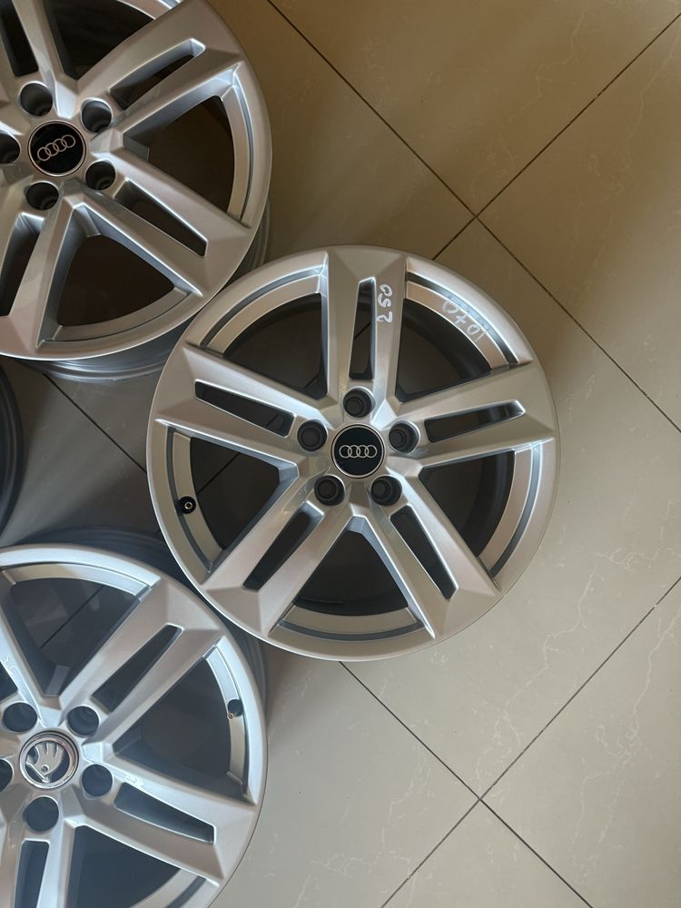 Диски оригінал Audi A4 r17/5/112 A6 VW Passat Caddy Golf Skoda Superb