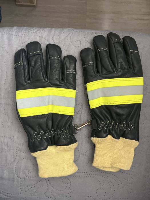 Rekawice kevlar roz.9 skorzane