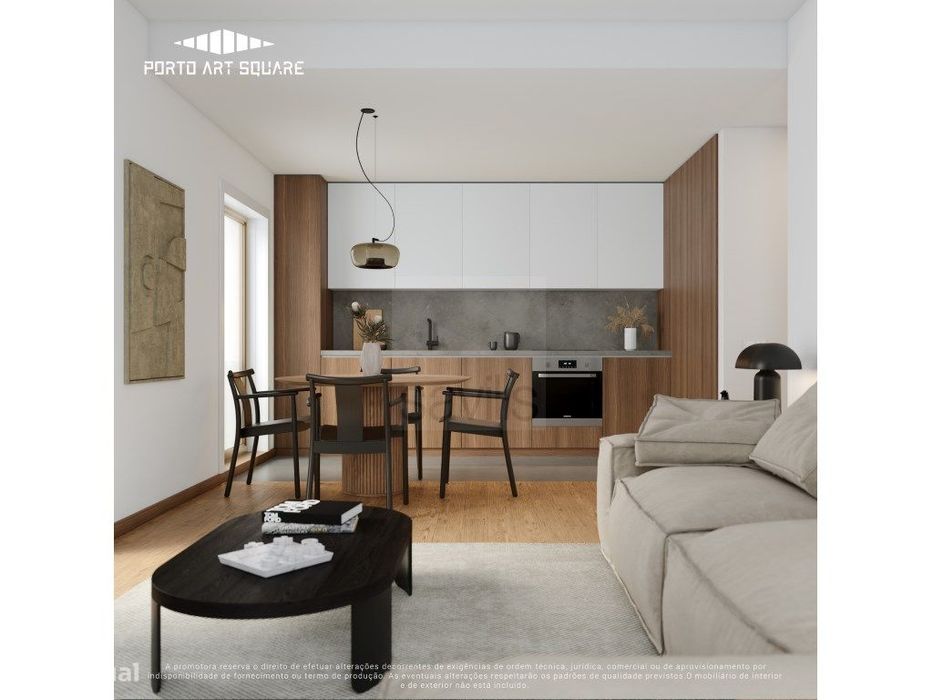 Apartamento T2 no Bonjardim com varanda