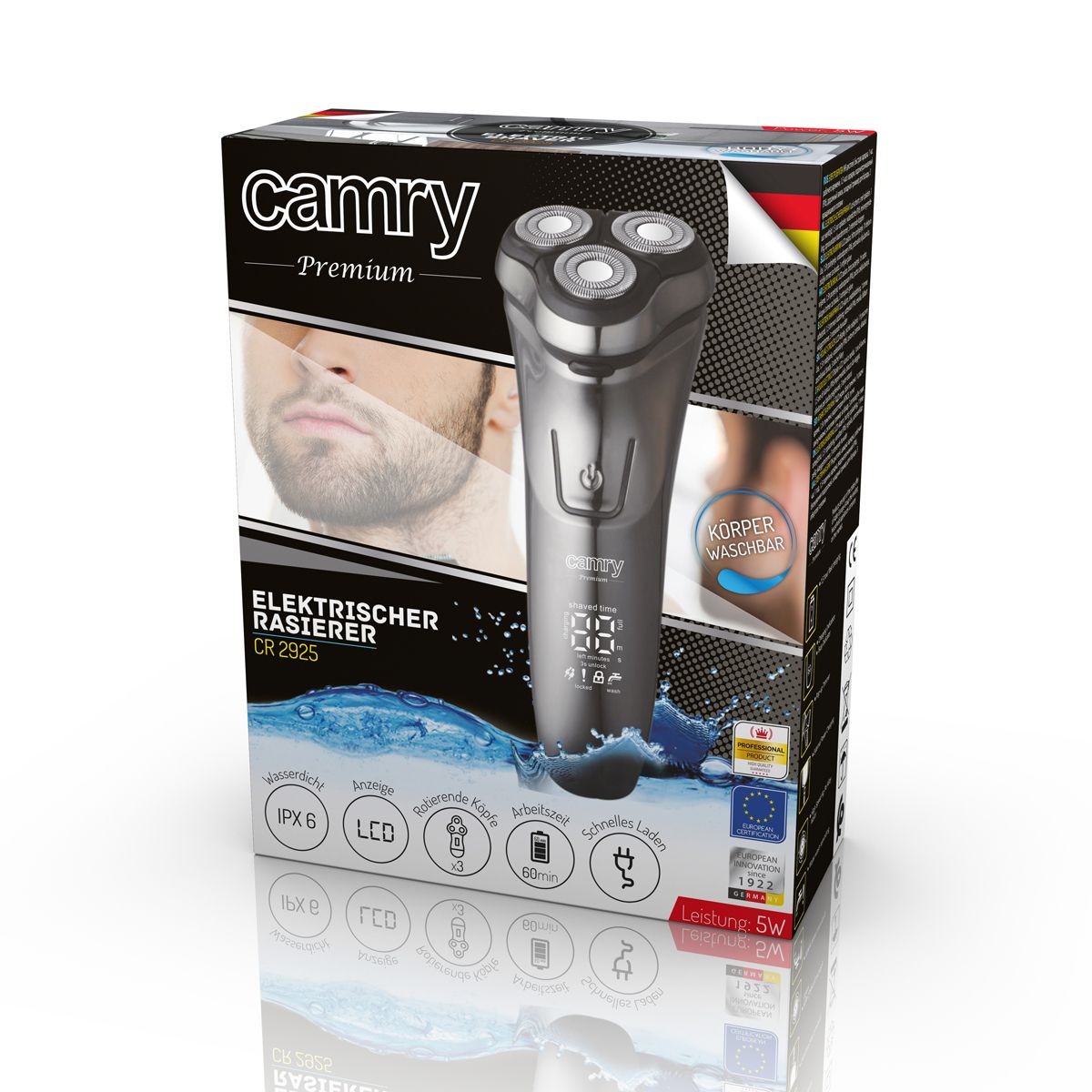 Elektryczna golarka męska Camry CR 2925 maszynka do golenia trymer