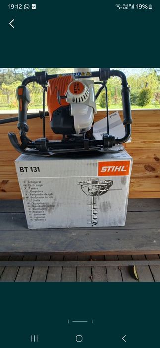 Nowe wiertło do -Wiertnica -Stihl. 120mm