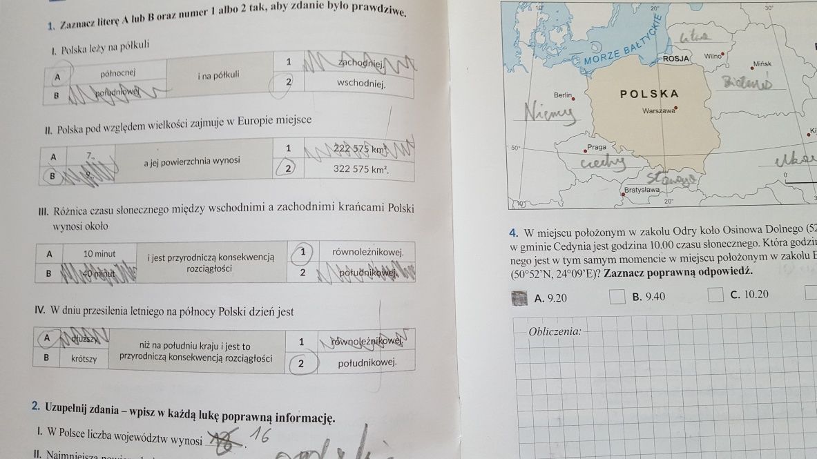 Geografia 7 zeszyt ćwiczeń wsip ćwiczenia szkoła podstawowa