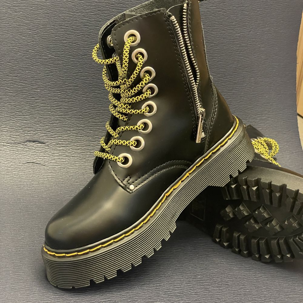 Glany platforma Jadon2 damskie gotyckie koturna emo punk jak martensy