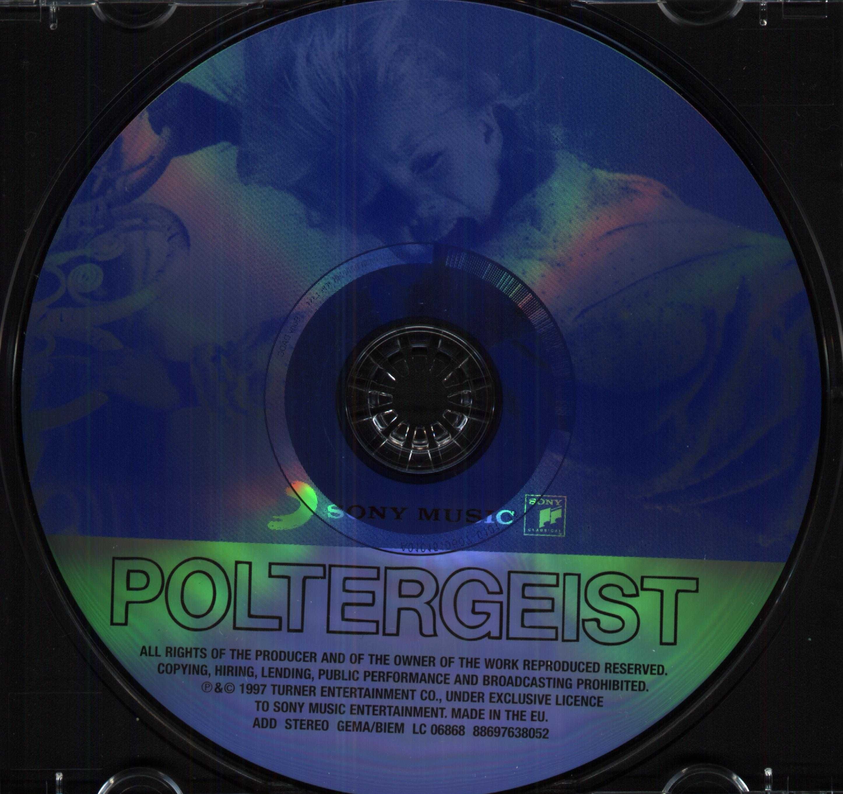 Jerry Goldsmith Poltergeist Duch 1982 CD OST