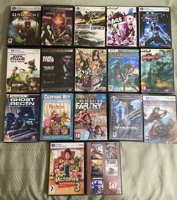 DVD диски з іграми