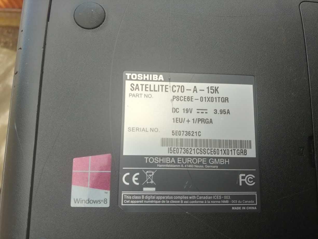 Toshiba Satellite C70