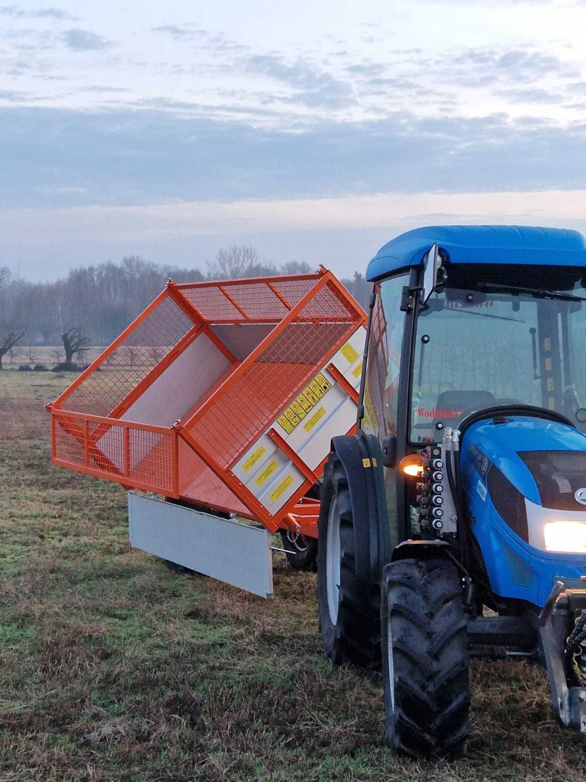 Przyczepa Rolnicza Wywrotka jednoosiowa 1.5 t. Wodziński Producent