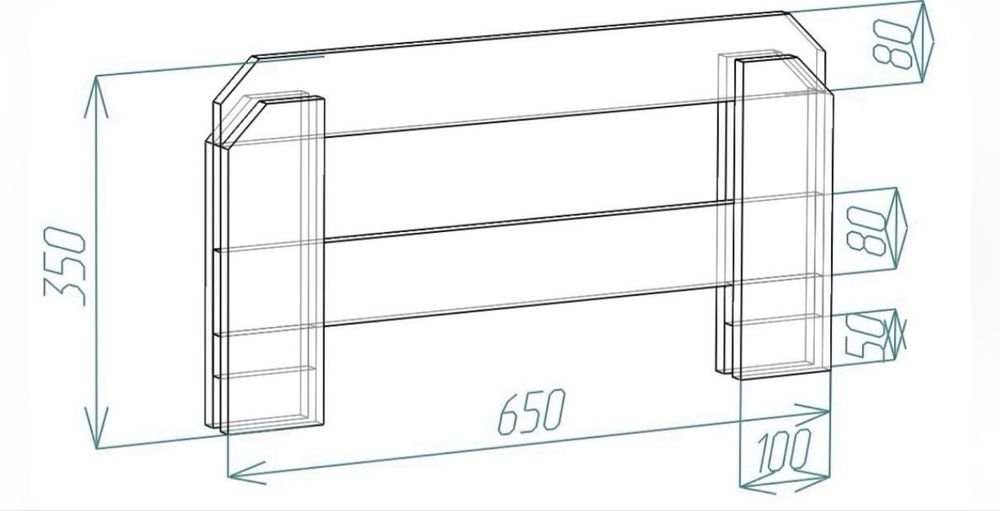 Продам дитячий модульний комплекс: двоярусне ліжко