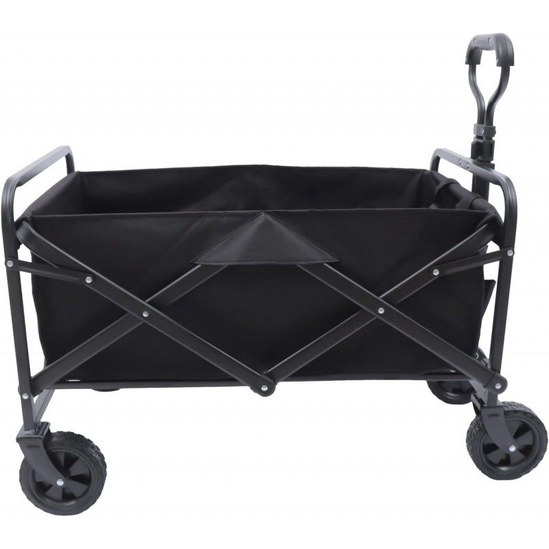 Wozek transportowy, skladany, metalowy, przyczepka ogrodowa