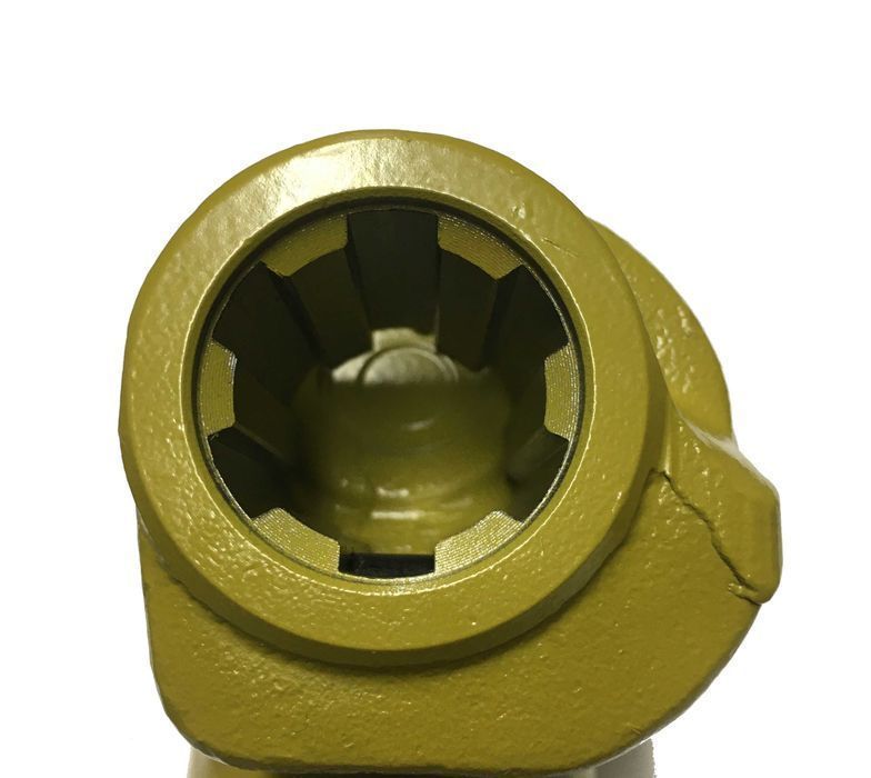 Przegub wałka WOM 27x70 rura trójkąt, 6 frezów 34,9mm (1 3/8") 460Nm