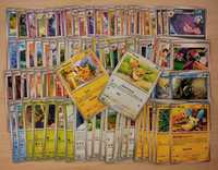 104 Karty Pokemon. Pikachu, Eevee, Holo Gratis Oryginalne, B