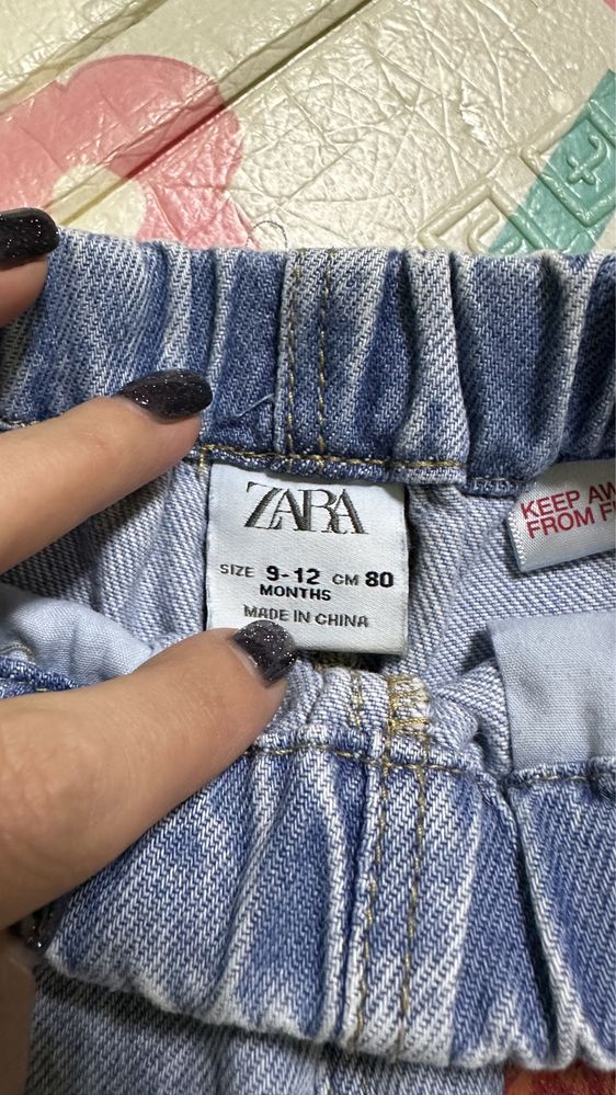 Дитячі джинси мом zara унісекс